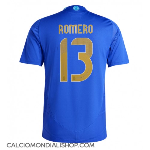 Maglie da calcio Argentina Cristian Romero #13 Seconda Maglia Copa America 2024 Manica Corta